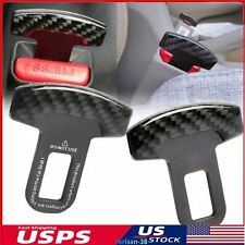 2XCar Seat Belt Buckle Clips- Car Front Seat Belt Buckle Socket Plug, picture