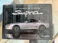 Extremely Rare 90's MKIV Toyota Supra OEM Dealer Collector Card, Puzzel, & Towel picture