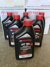 TOYOTA GENUINE ATF WS TRANSMISSION FLUID 00289-ATFWS 6 Qts.  1 Case Set Of 6qts. picture
