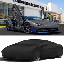 Car Cover Indoor Stretch Dark Dust-proof Custom Black For Lamborghini Centenario picture