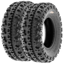 Pair of 2, 22x7-10 22x7x10 Quad ATV All Terrain AT 6 Ply Tires A027 by SunF picture