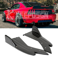 For Ford Mustang GT 350 500 Shelby Gloss Rear Spoiler Lip Side Splitter Diffuser picture