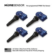4PC 433MHz MORESENSOR TPMS Snap-in Tire Sensor for Saab 08-12 9-3 / 08-09 9-5 picture