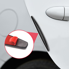 4x Carbon Fiber Car Door Edge Guard Bumper Anti-Scratch Protector Moulding Strip picture