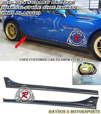 Fits 12-21 Subaru BRZ Scion FR-S Toyota 86 ST-Style Side Skirts (ABS) picture