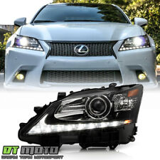 2013-2015 Lexus GS350 GS450h HID w/o AFS LED DRL Projector Headlight - Driver picture