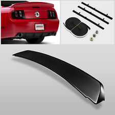 For 05-09 Ford Mustang GT500 Duck Tail Style GLOSS Black Rear Trunk Spoiler Wing picture