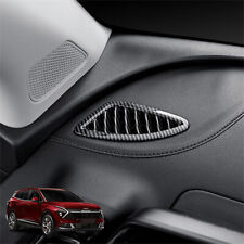 For Kia Sportage NQ5 Carbon Fiber Style Front Side Air Vent Outlet Cover Trim picture