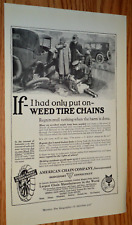 ★1919 WEED TIRE CHAINS 