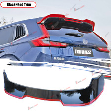 For Honda CR-V CRV 2023+ ABS Black & Red Rear Roof Spoiler Tail Trunk Lip Wing picture