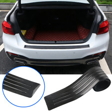Carbon Fiber Car Rear Bumper Protector Trim Strip Trunk Sill Guard Accessories picture