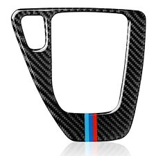 For BMW 3 Series E90 05-12 Carbon Fiber M Color Gear Shift Box Panel Trim Cover picture