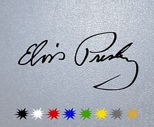 STICKER PEGATINA DECAL VINYL Elvis Presley Signature picture