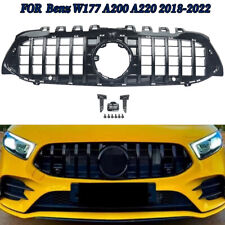 For Mercedes Benz A Class W177 A200 A220 2018-22 GT R Front Bumper Grille Grill picture