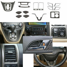 16Pcs Carbon Fiber Interior Full Set Cover Trim For Honda CRV CR-V 2007-2011 picture