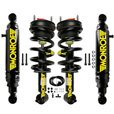Monroe Set of 4 Front Suspension Strut & Rear Max Air Shocks For Chevrolet GMC picture