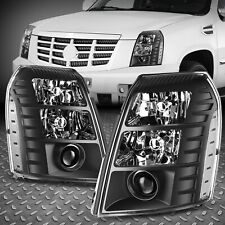 [HID] For 07-14 Cadillac Escalade ESV EXT Projector Headlight Lamps Black/Clear picture