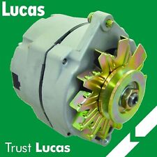 LUCAS ALTERNATOR REPLACES DELCO 10SI 1 WIRE INSTALL 65 AMP V BELT PULLEY picture