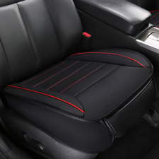 Black PU Leather Car Seat Cover Full Surround Pad Mat Auto Chair Soft Cushion picture