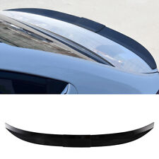For Genesis G70 G80 G90 Adjustable Rear Spoiler Trunk Roof Tail Wing Black picture