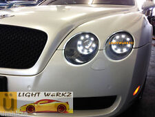 Bentley Continental GT GTC Orion V2 LED Angel Demon Eyes DRL Kit REMOTE HARNESS picture