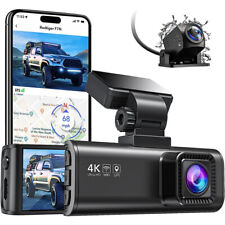 REDTIGER 4K Dual Dash Camera Front and Rear Dash Cam Built-in WiFi&GPS for Cars picture