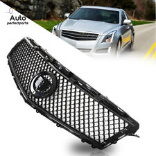 Front Bumper Grill For 2013 2014 Cadillac ATS Black Mesh Honeycomb Style Grille picture