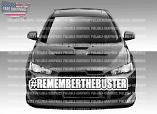 For Remember the buster Paul Walker Fast and furious car window sticker decal picture