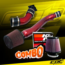 For 03-07 G35 3.5L V6 Automatic Red Cold Air Intake + K&N Air Filter picture