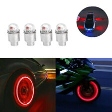 4x Blue/red Car Wheel Tire Tyre Air Valve Stem LED Light Cap Cover Accessories picture