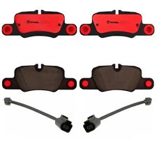 Rear Ceramic Brake Pad Set with Sensors Brembo For Porsche Panamera 2010-2014 picture
