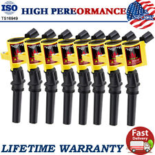 High Performance Ignition Coil 8Pack For 2000-2004 Ford F150 Expedition 4.6/5.4L picture