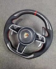 Porsche Steering Wheel Customization - 100% Carbon Fiber - Leather - ACC PDK picture