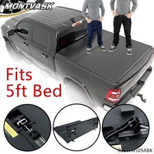 HARD TRI-FOLD TONNEAU COVER FIT FOR 15-21 CHEVY/GMC COLORADO/CANYON 5FT BED  picture
