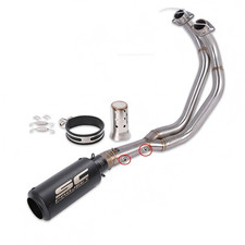 For Yamaha YZF R7 MT-07 2025 2026 Complete Exhaust System Header Muffler Pipe picture