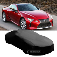 Indoor Car Coupe Cover Satin Stretch Dustproof For LEXUS LC500 LC500h 2018-2023 picture