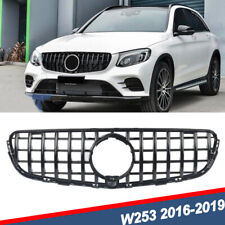 Gloss Black Front Grille For Mercedes Benz W253 X253 GLC300 GLC43 AMG 2016-2019 picture