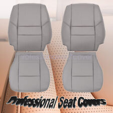 For 2000-2007 Toyota Sequoia Driver & Passenger Bottom & Top Seat Cover Gray picture