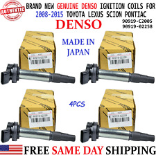 DENSO Ignition Coils For 2008-2015 Toyota Lexus Pontiac Vibe Scion, 90919-02252 picture