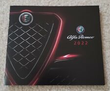 2022 Alfa Romeo Guilia/Stelvio Original Sales Brochure picture