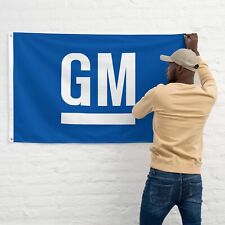 GM General Motors Flag 3x5 ft Logo Chevrolet Corvette GMC Banner Wall Decor picture