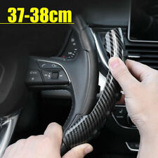 2x Carbon Fiber Universal Car Steering Wheel Booster Cover Non-Slip Accessories picture