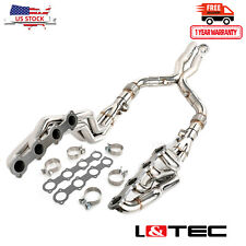 L&TEC Long Tube Headers Manifolds for 03-06 Mercedes AMG E55 CLS55 M113 X-Pipe picture