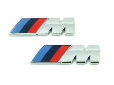 GENUINE BMW ///M-SPORT EMBLEM LOGO BADGE M-TECH Chrome Universal Fit Side picture