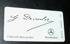 Daimler SIGNED MERCEDES-BENZ Windshield Decal Sticker 1295840838 picture