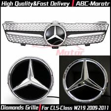 For Mercedes Benz CLS-Class W219 2009-11 Chrome Diamonds Style Grille W/LED Star picture