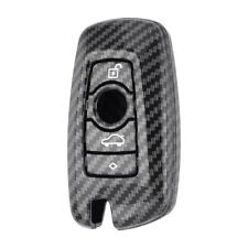 Car Carbon Fiber Key Cover Case Remote Holder for BMW  3 4 5 6 se Series Button picture