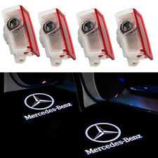 4Pcs Car Logo Door Light Welcome Light for Mercedes Benz W205 W213 W222 GLC picture