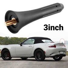 For 2006-2020 Mazda MX-5 Miata RF ND 3 inches Short Rubber Antenna Signal Aerial picture
