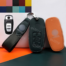 For Volkswagen VW Phideon Leather Smart Remote Car Key Fob Cover Case Shell Skin picture